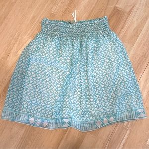 Spring skirt. Light cotton/silk Max Studio XS